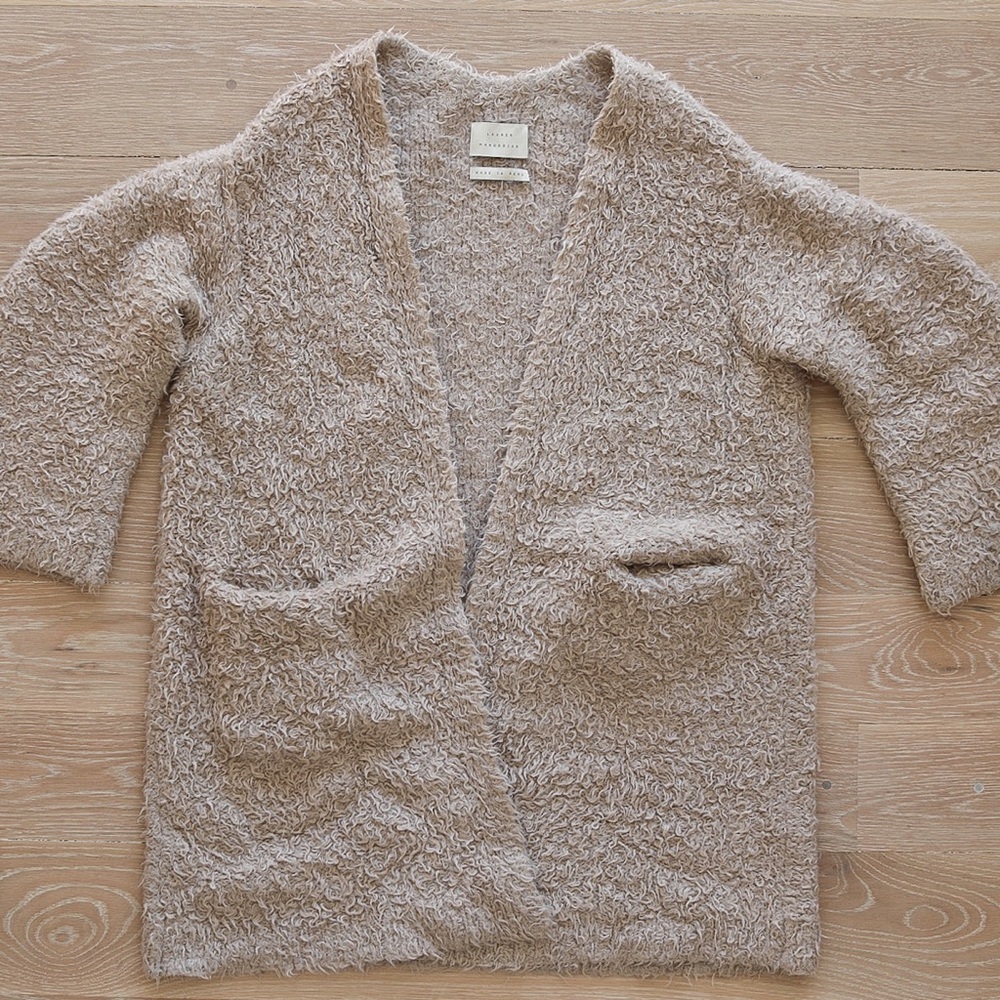 Lauren Manoogian Alpaca Sweater Coat